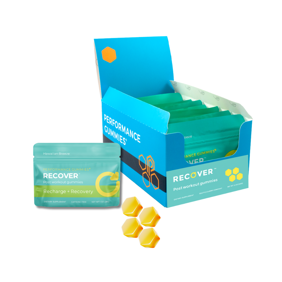 Performance Gummies - Recover - Hawaiian Breeze - Post-Workout Gummies (12-Pack)