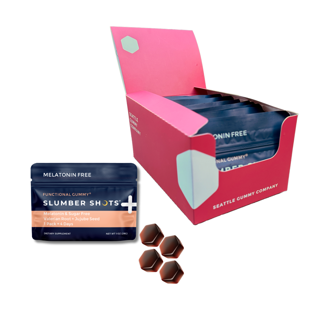 Melatonin Free - Sleep Aid Gummies | 12-Pack, Wild Berry + Pineapple