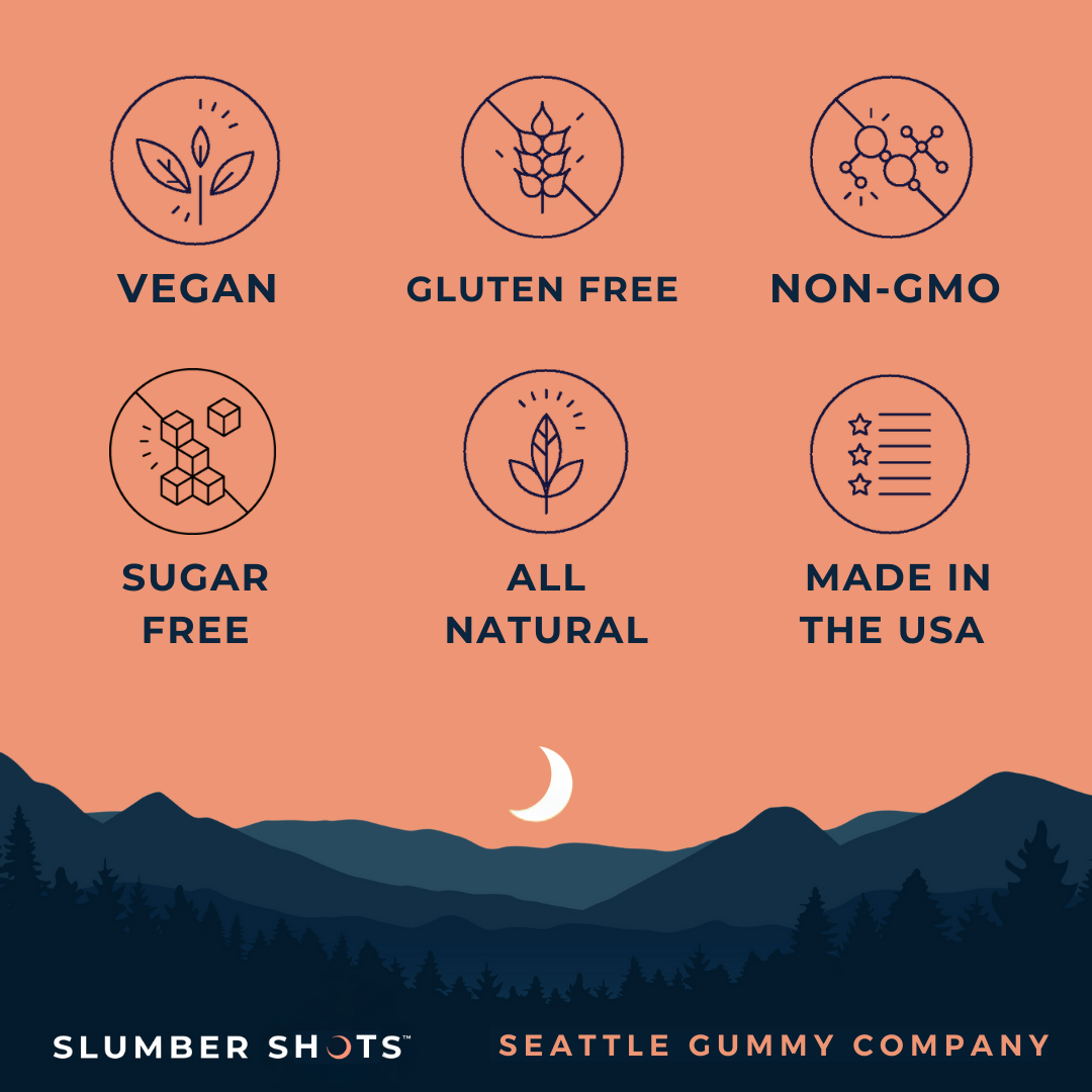 Melatonin Free - Sleep Aid Gummies | 12-Pack, Wild Berry + Pineapple
