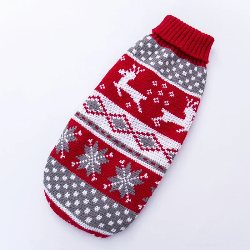 Cute Cat Sweater Costume Winter Warm Pet Clothes for Cats