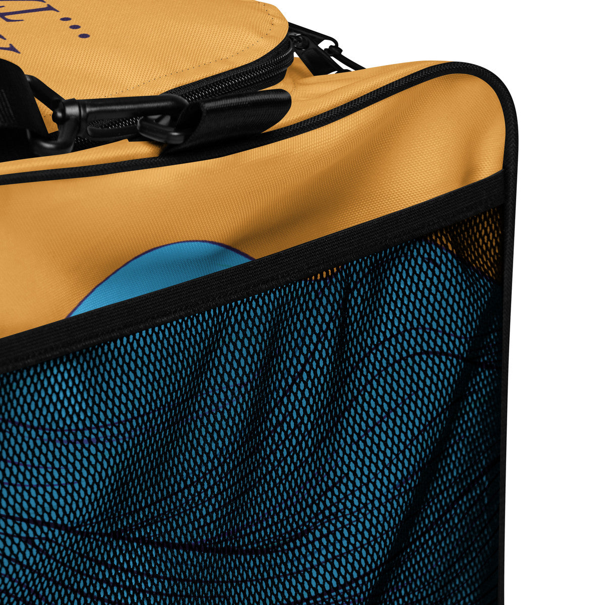 Deep Waves Pattern Weekender Duffle Bag