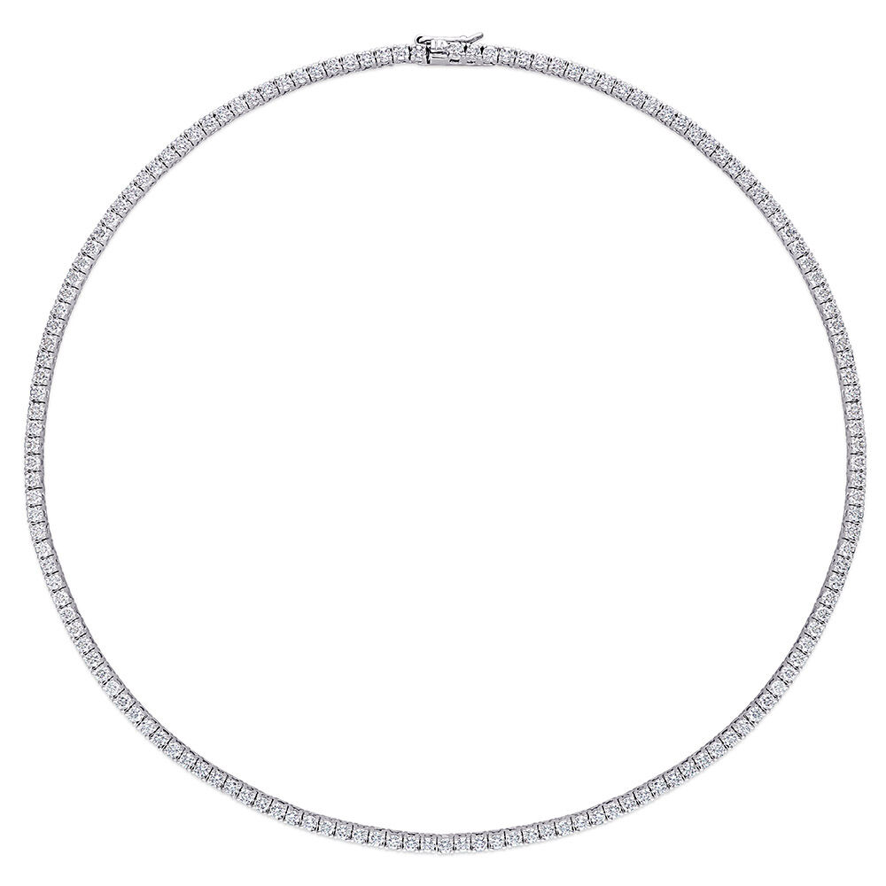 DEW Created Moissanite Tennis Necklace - Available in 6 Sizes