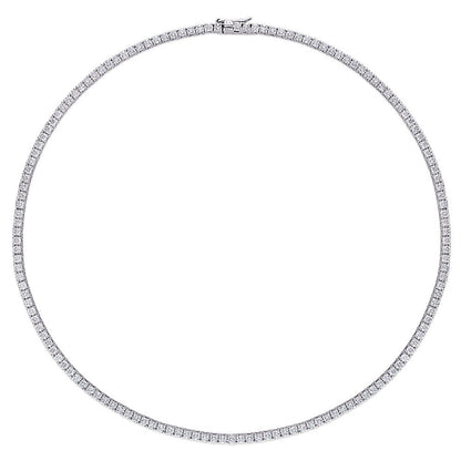 DEW Created Moissanite Tennis Necklace - Available in 6 Sizes
