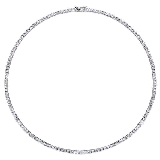 DEW Created Moissanite Tennis Necklace - Available in 6 Sizes
