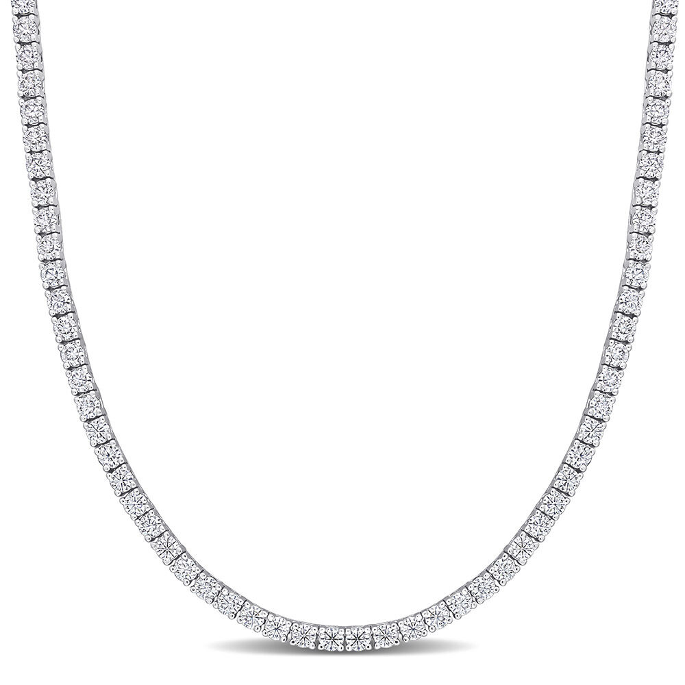 DEW Created Moissanite Tennis Necklace - Available in 6 Sizes