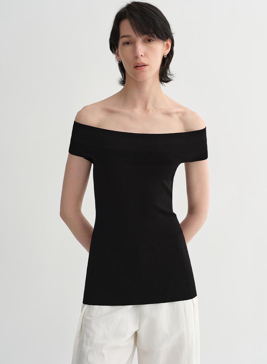 Mulberry Silk Blended One-Shoulder Strapless Elegant Multi-Color
